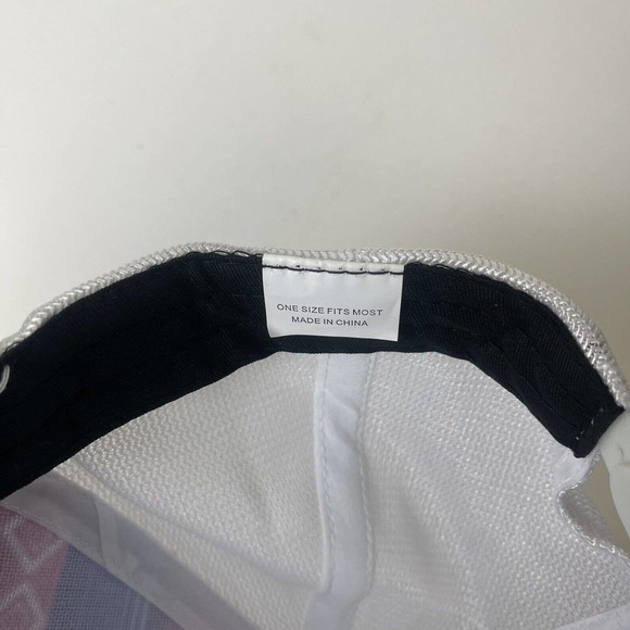 Troxel Trucker Hat Cap Aztec Print Black Pink Blue White Equestrian Horse Riding - Picture 11 of 12